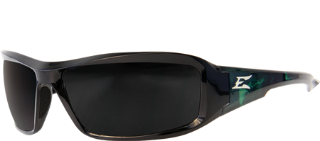 Edge Eyewear XB116-A1 Black Brazeau Non Polarized Smoke Lens (Each)