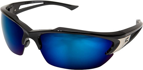 Edge Eyewear SDK118 Black Khor Non Polarized Blue Mirror Lens (Each)