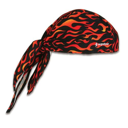 Ergodyne 6615 Chill-Its Flames High-Performance Dew Rag