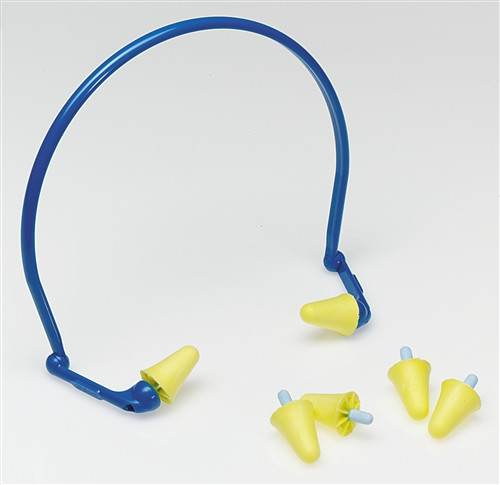 3M 350-1001 E-A-R Banded Hearing Protector with Foam Tips (Each)