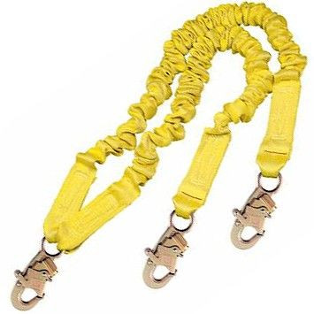 3M DBI Sala 1244406 Y-Leg Shock Absorbing Lanyard with Snap Hooks 6'