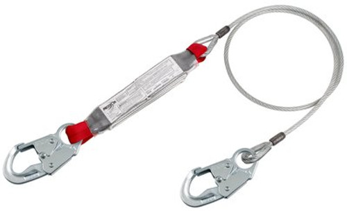 Protecta 1340401 Pack Cable Shock Absorbing Lanyard 6'