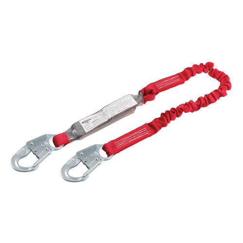 Protecta 1341101 Pack Elastic Shock Absorbing Lanyard 6'