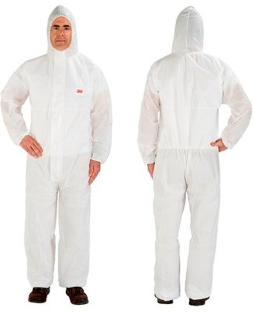 3M 4515 White Disposable Protective Coverall Safety Work Wear 20/Case