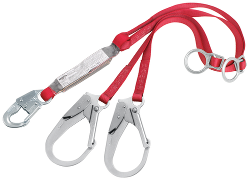 Protecta 1342201 Tie-Back 100% Tie-Off Shock Absorbing Lanyard 6'