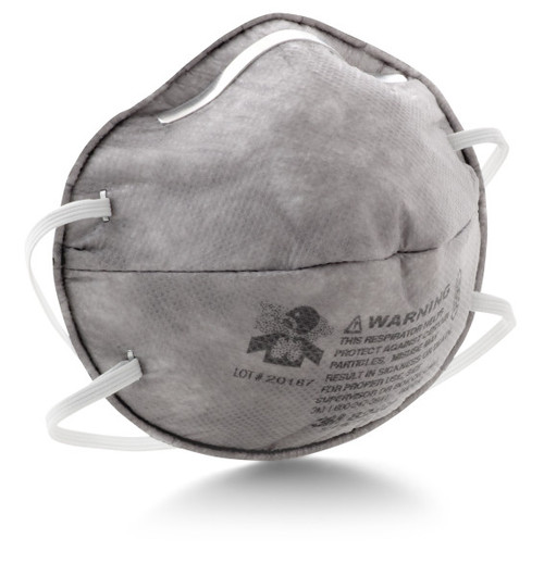 3M 8247 Disposable Series R95 Oil and Non-Oil Respirator with Nuisance Level Organic Vapor Relief (20/Box)