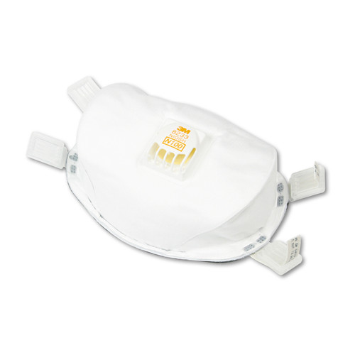 3M 8233 Disposable Series N100 Cool Flow Respirator (1/Respirator)