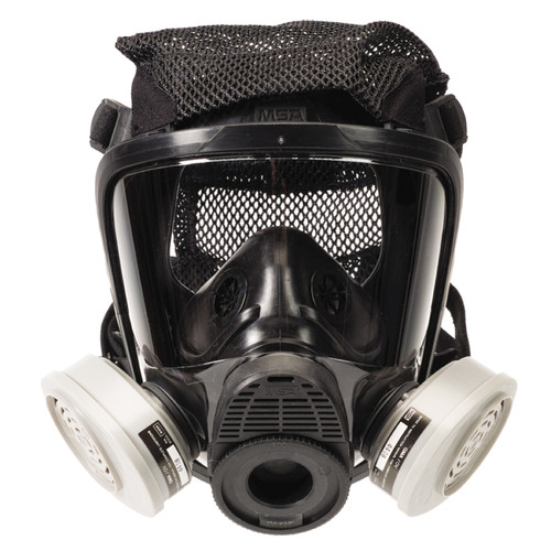 MSA 10083760 Advantage 4000 Silicone Net Harness Respirator (M)