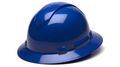 Pyramex HP54160 Blue Full Brim Style 4-Point Standard Ratchet