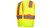Pyramex RVZ2210 Type R Class 2 Hi-Vis Lime Safety Vest