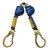 3M DBI SALA 3101626 Extended Length Twin-Leg Self Retracting Lifeline 9'