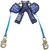 3M DBI Sala 3101653 Twin Leg Nano-Lok Wrap Back SRL 8'