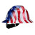 MSA 10071157 American Freedom Series V-Gard Full Brim Hard Hat