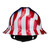 MSA 10071157 American Freedom Series V-Gard Full Brim Hard Hat