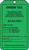 Accuform TRS209CTP Scaffold Status Safety Green Tag - Do Not Alter