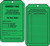 Accuform TRS209CTP Scaffold Status Safety Green Tag - Do Not Alter