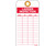 NMC RPT168G Ladder Inspection Accident Tag with Grommet (25/Pack)