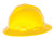 MSA V-Gard Slotted Full-Brim Hard Hat with 1-Touch Suspension
