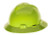 MSA V-Gard Slotted Full-Brim Hard Hat with 1-Touch Suspension