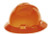 MSA V-Gard Slotted Full-Brim Hard Hat with 1-Touch Suspension