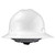 Radians QHR4 Quartz Hard Hat Full Brim 4 Point Ratchet Suspension