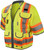 Radians SV55-3Z Class 3 Heavy Woven Hi Viz Engineer Vest