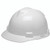 MSA V-Gard Cap Style White Hard Hat with Fas-Trac Suspension