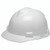 MSA V-Gard White Hard Hat with Fas-Trac Ratchet Suspension (Cap)