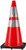 Cortina 03-500-10 Traffic Cone with Black base and Reflective Collar