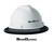 BrimGuard ID Hard Hat Full Brim Wide Protective Accessories