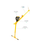 MSA IN-2337 XTIRPA Pole Hoist 48" - 78"