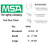 MSA 475407 Tan Skullgard Full Brim Hard Hat with Fas-Trac Suspension
