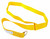 MSA 10002183 Anchorage Connector Strap Yellow Nylon Single D-ring 10'