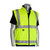 PIP 343-1756-YEL ANSI Type R Class 3 7-in-1 All Conditions Coat with Inner Jacket and Vest Combination