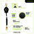 Frontline RPG25LE Leading Edge Cable 25' SRL with Steel Snap Hook End