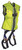 FallTech 7015L Lime Hi-Vis Vest and Premium Contractor Harness
