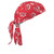Ergodyne 6615 Chill-Its Red Western High-Performance Dew Rag