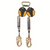 MSA 10157859 Workman Twin Leg Personal Fall Limiter 6'