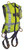 FallTech 7018L Lime Hi-Vis Vest and Premium Contractor Harness