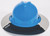 MSA 697410 Full Brim Hard Hat V-Gard Sun Shield Visor