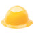 MSA 475409 Skullgard Yellow Full Brim Hard Hat Ratchet Suspension