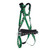 MSA V-FORM Construction Safety Harness with Back & Hip D-Ring