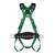 MSA V-FORM Construction Safety Harness with Back & Hip D-Ring
