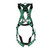 MSA V-Form Harness Back D-Ring Tongue Buckle Leg Straps