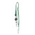 MSA 10191758 V-Series Twin-Leg Adjustable Energy Absorbing Lanyard with Rebar Hooks (6 ft)