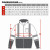 PIP 333-1740-LY ANSI Type R Class 3 Value Black Bottom Bomber Jacket