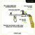 Frontline ST14SH Easy Slider Beam Walker Anchor for 3.5" - 14" Wide I-Beams