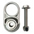 Frontline STM585K-SS MEGA Swivel 360 Stainless Steel 5K Steel Anchor