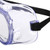 3M 91252H1-DC-14 Goggle Chemical Splash Black Strap Clear Lens (14/Box)