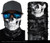 Fierce Safety Multiple Use Face Cover Neck Tubes (3 Pack)